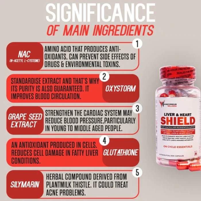 Liver & Heart Shield Transformium Nutrition - Image 2