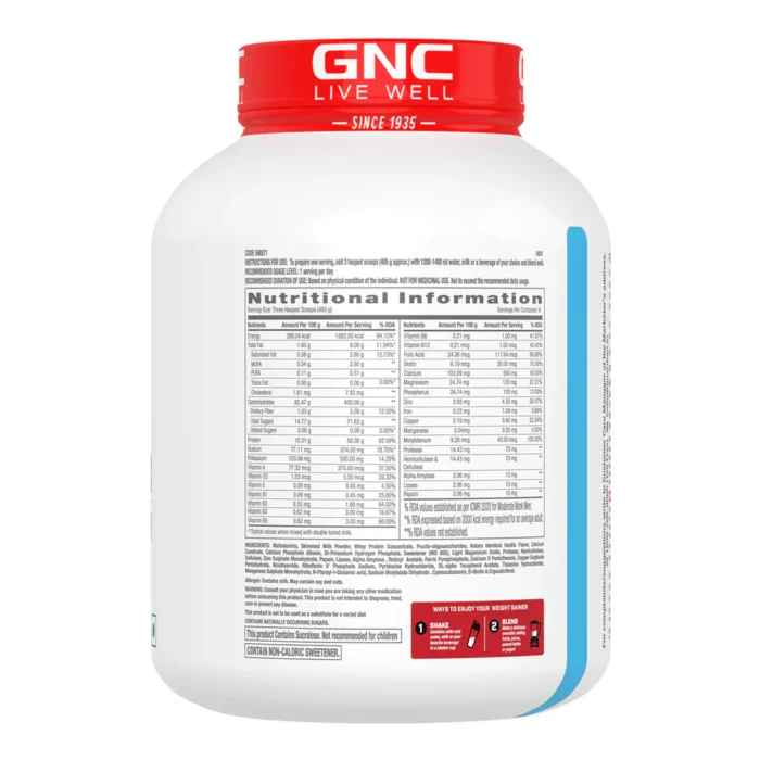GNC Weight Gainer - Image 2