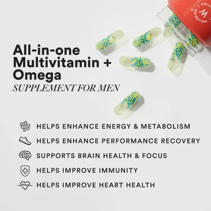 Wellbeing multi+omega for him - Image 2