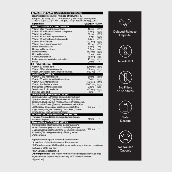 Wellbeing multi+omega for him - Image 3