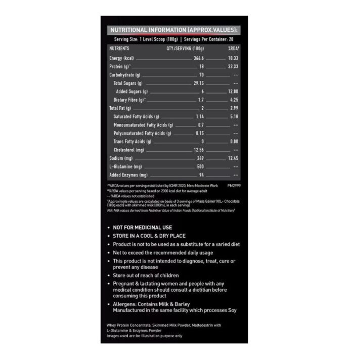 MuscleBlaze Mass Gainer - Image 3