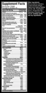 Muscletech Platinum Multivitamin - Image 4