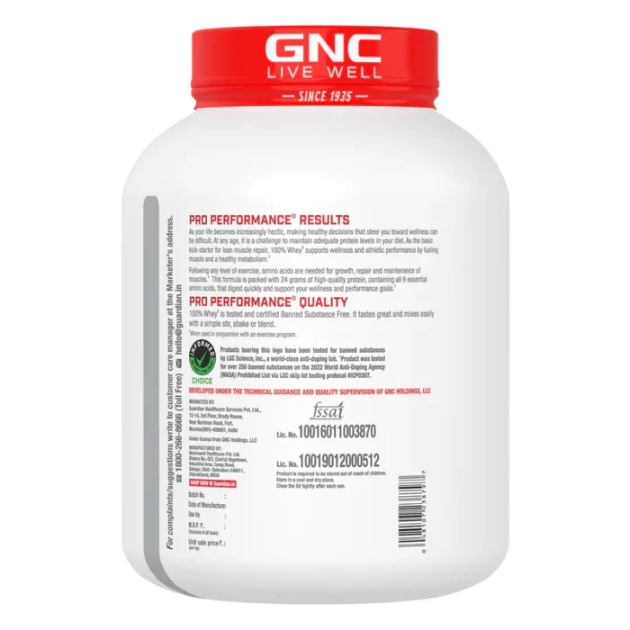 GNC pro 100% whey - Image 3