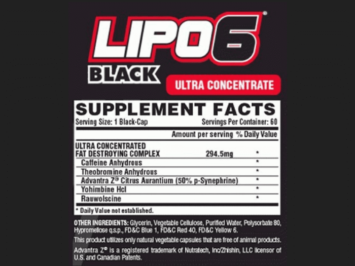 Nutrex Lipo6 Black Ultra - Image 3