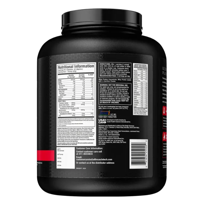 Muscletech Ripped Whey - Image 2