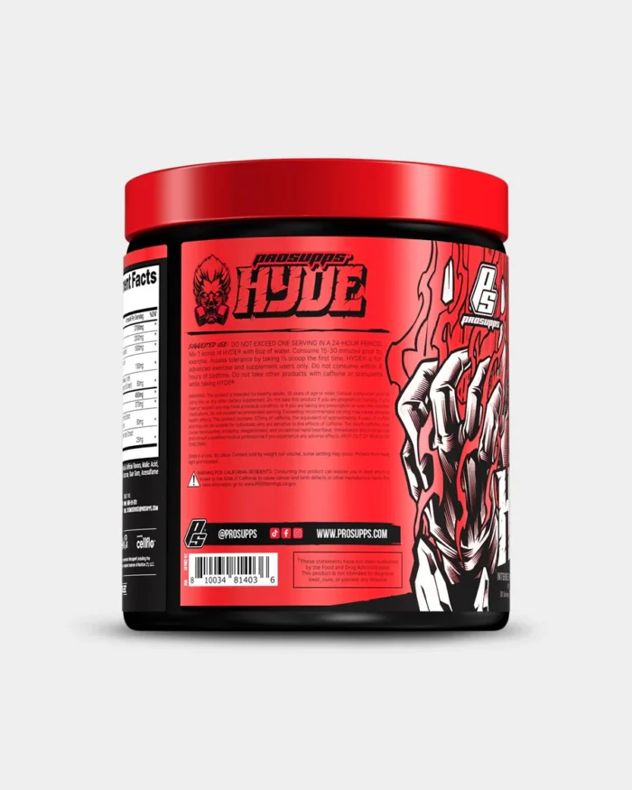 Prosupps Hyde Preworkout - Image 2